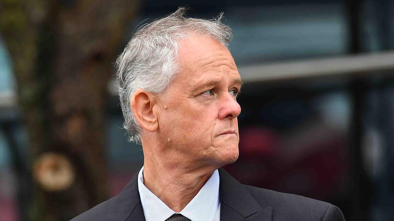 Rodney Flint leaves Maroochydore Court House. Picture: Patrick Woods.