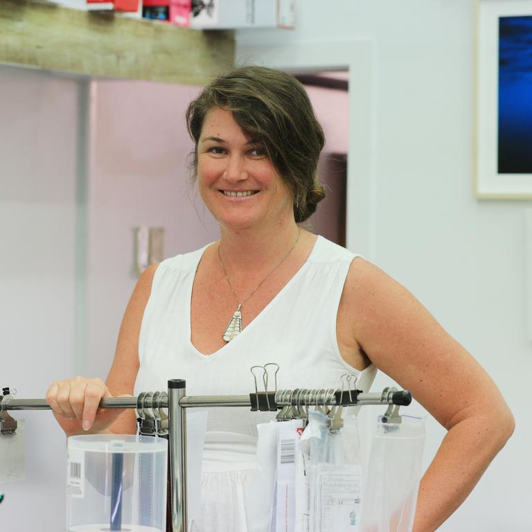 Jackie Scott from Wades World at Coolangatta Photo: Scott Powick Newscorp