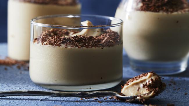 Yum: coffee and ricotta fool. Picture: Guy Bailey