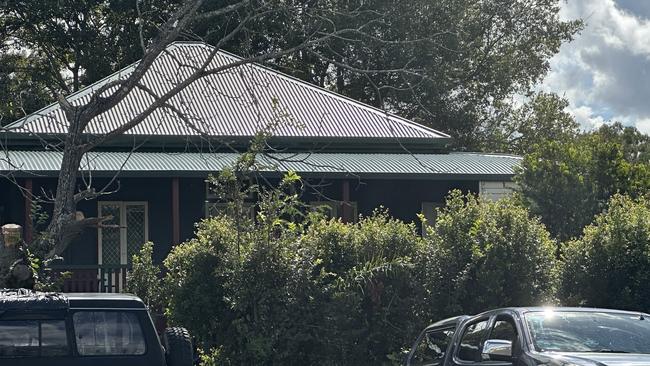 Police have set up a crime scene at Gin Gin as part of their investigation into missing teen Pheobe Bishop. Photo: Lexa Smith