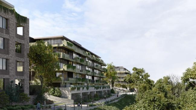 Mr Hamilton said the developer had engaged JAM Architects which designed the original proposal, including several apartment towers facing the Barwon River.
