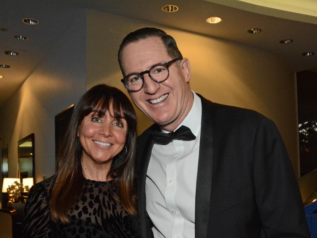 Amanda and Damien Holley at the Perry Cross 'Everything is Possible' Ball at The Star Gold Coast. Picture: Regina King