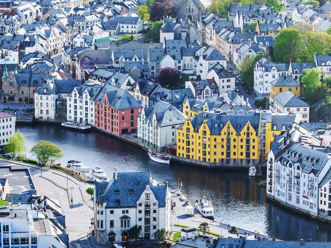 Alesund, Europe, Nordic Countries, Northern Norway, Norway. Source: iStock