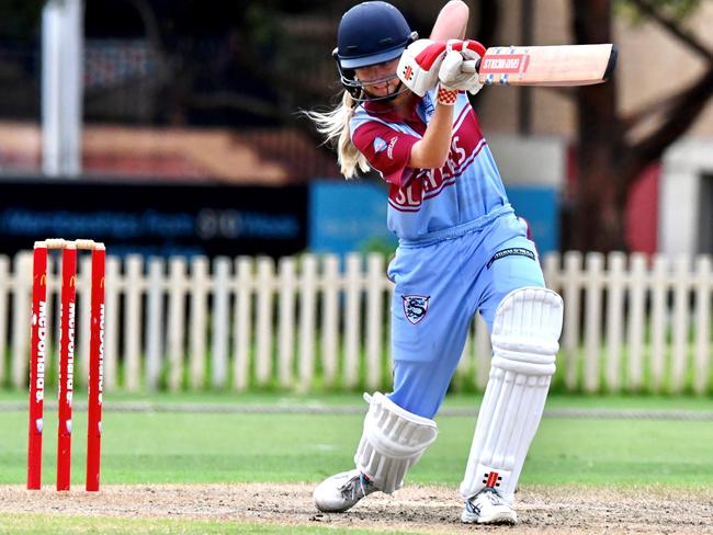 Brydie Fairfax of the St George-Sutherland U18s girls. Picture: Rob Bissett