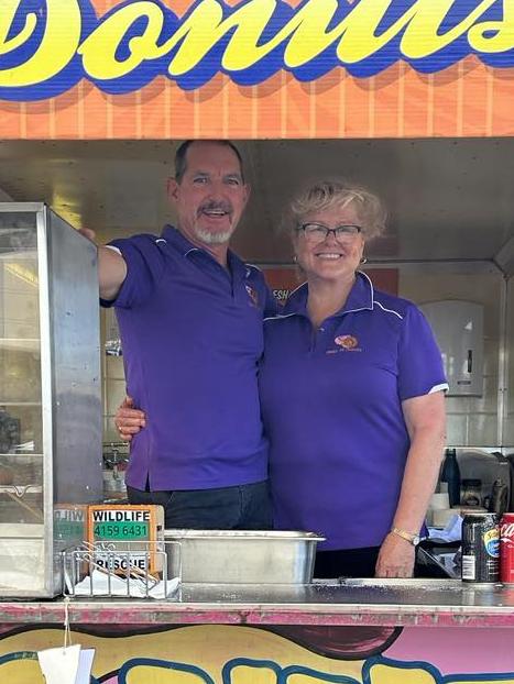 Minnie and Gregg Dunshea have run Dinki Di Donuts for more than two decades.