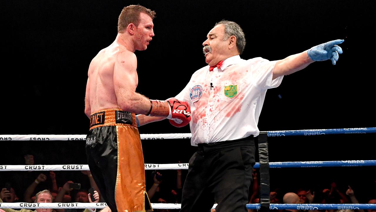 Was Jeff Horn saved by the ref?