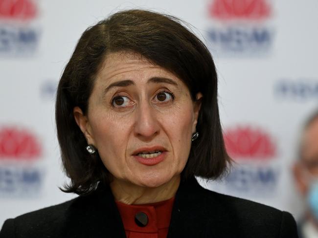 NSW Premier Gladys Berejiklian. Picture: Bianca De Marchi