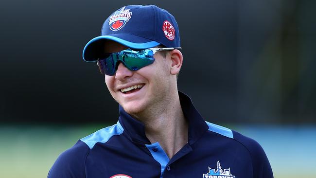 Steve Smith’s Toronto Nationals won in his return to professional cricket. Picture: Getty