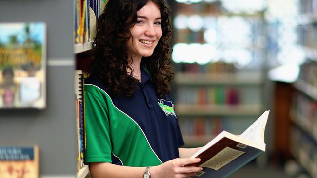 Mossman State High School student Niamh Zillfleisch has been awarded a Tuckwell Scholarship to study a double degree in Law and Arts at the University of Canberra. Picture: Brendan Radke