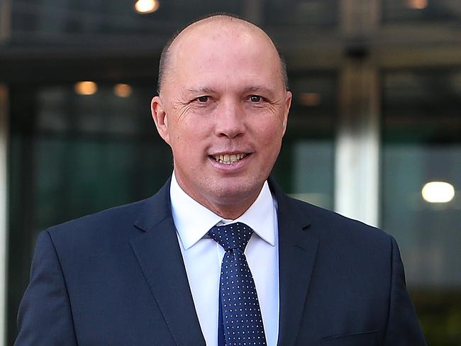 Home Affairs Minister Peter Dutton faces a please explain Picture: Kym Smith