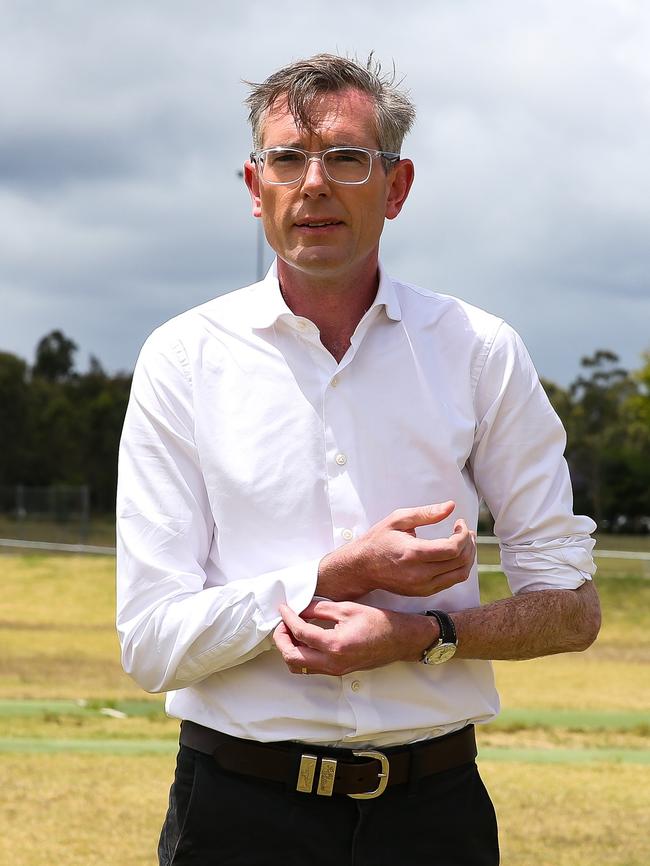 NSW Premier Dominic Perrottet has scolded his cabinet ministers over leaks to the media. Picture: NCA Newswire / Gaye Gerard