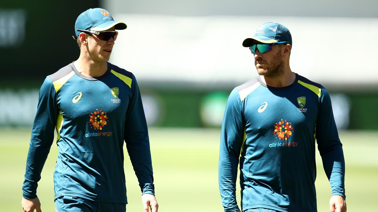 Tim Paine will captain the Test team in one corner of the world while Aaron Finch leads the T20 side in another.