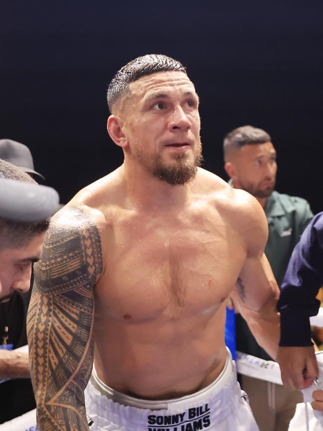 SBW had a shock loss to Mark Hunt. Photo by Mark Evans/Getty Images