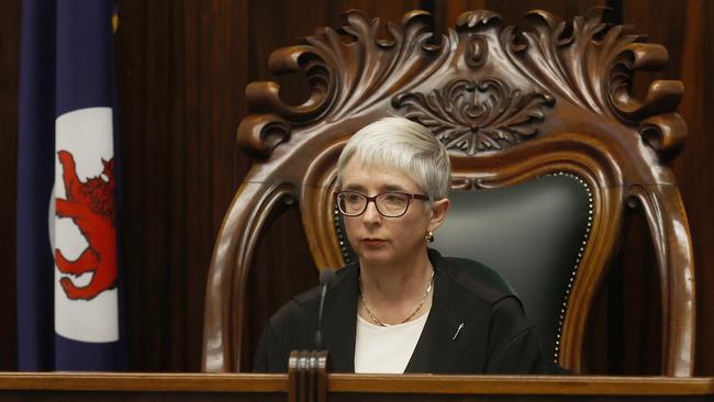 Speaker Michelle O'Byrne. No confidence motion moved against Tasmanian Premier Jeremy Rockliff. Picture: Nikki Davis-Jones