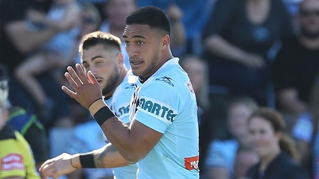 Valentine Holmes produced a mixed bag at fullback.