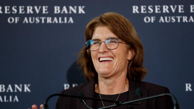 RBA governor Michele Bullock warned that the central bank would do what was necessary to return inflation to target. Picture: NewsWire / Nikki Short