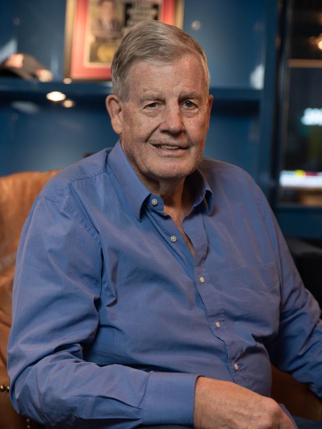 David Leckie at home 2019. Picture: AAP/Flavio Brancaleone