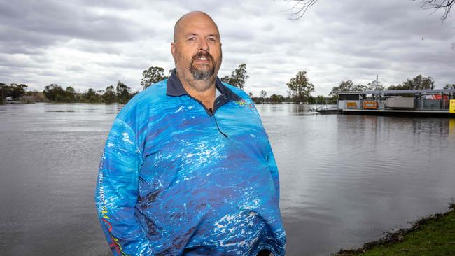 Cadell General Store owner Anthony Bergen. Picture: Emma Brasier