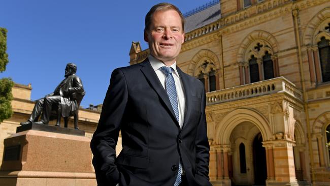 University of Adelaide vice-chancellor Peter Rathjen. Picture: Naomi Jellicoe