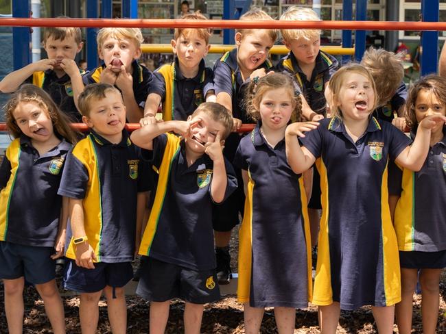 Funny faces: My First Year 2023 Gympie silly photos and bloopers