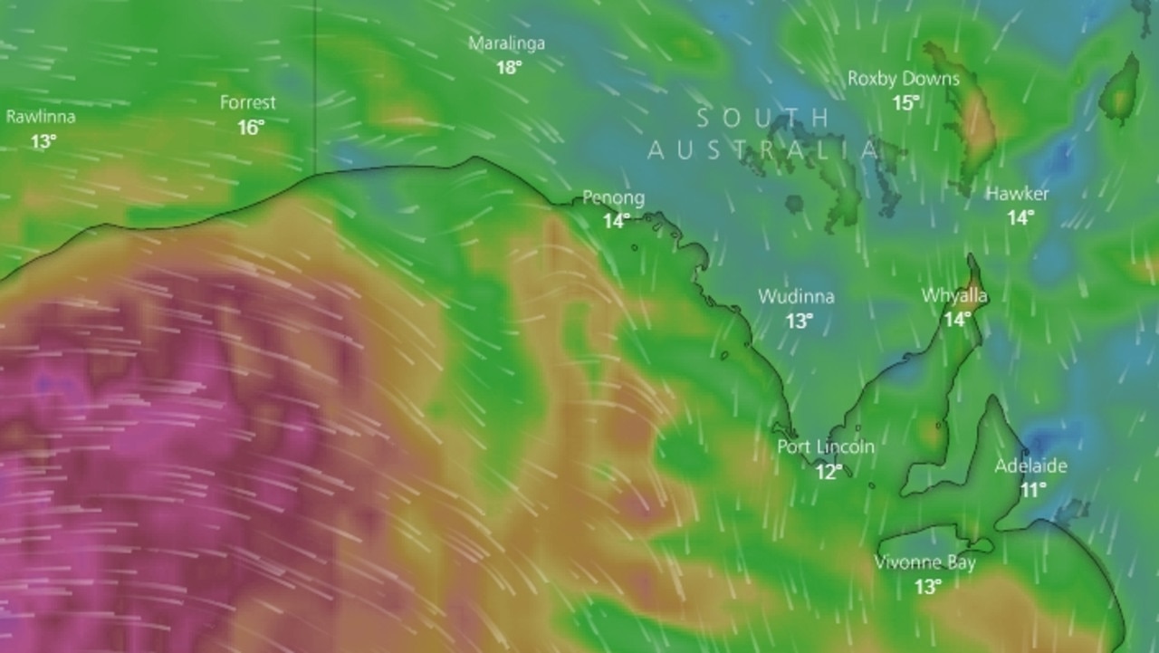 South Australia Weather: Damaging Winds Warning For SA | News.com.au ...