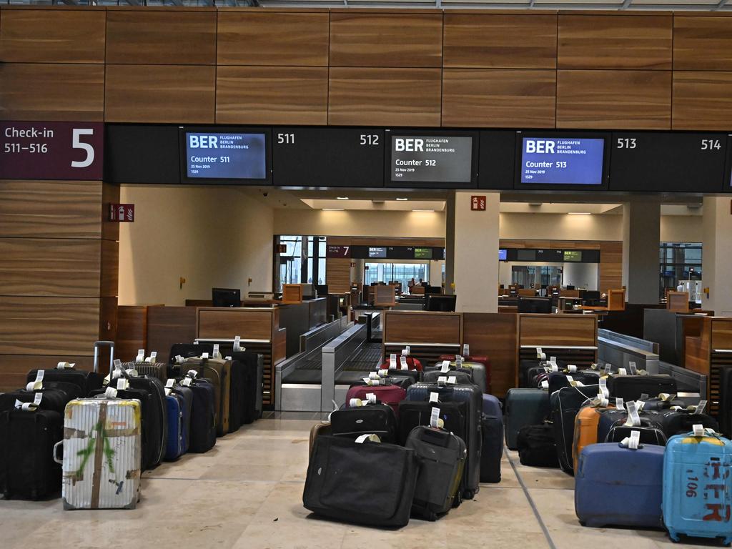 The airport has not yet seen a single flight. Picture: Tobias Schwarz/AFP