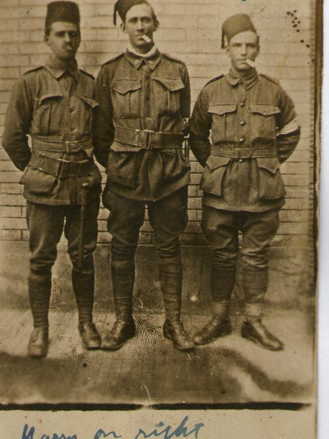 “Harry Soltan (on the right) in Egypt. Born June 30 1897, survived WWI and WWII. Died October 9, 1960.” Picture: Supplied by his son Peter Soltan