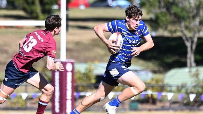 Easts player Gus Godwin University v Easts in club rugby Saturday June 24, 2023. Picture, John Gass