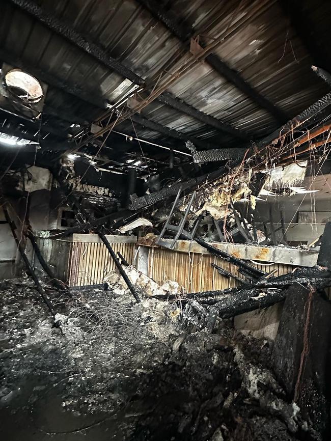 Bar 38 on Greenhill Rd, which was destroyed by an alleged arson attack. Picture: Instagram