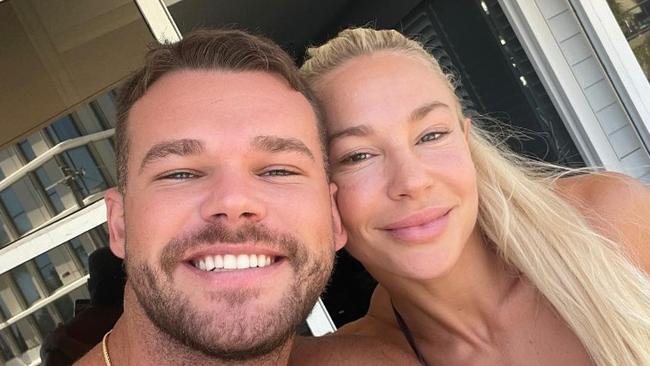 Bodybuilders and business owners Koben Moore and Hattie Boydle have been charged with possessing and supplying dangerous drugs. Picture: Instagram