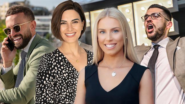 Gavin Rubinstein, Helen Wilson, Kayla Walsh and Josh Tesolin were among the top real estate agents under 35.