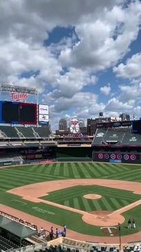 Twins-Pirates Game Delayed as Drone Flies Over Target Field