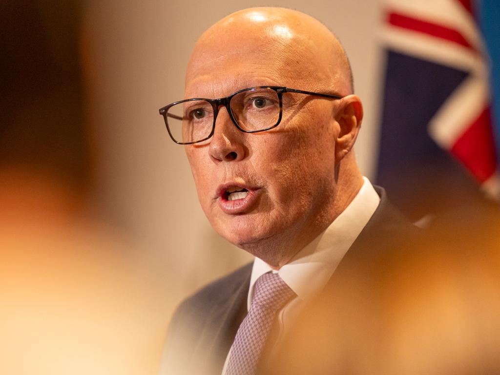 Peter Dutton. Picture Thomas Lisson / NewsWire