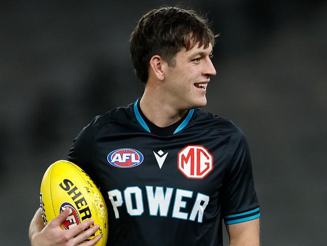 Zak Butters could cash in against the Demons. Picture: Michael Willson/AFL Photos via Getty Images