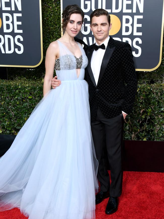 Alison Brie and Dave Franco. Picture: Getty