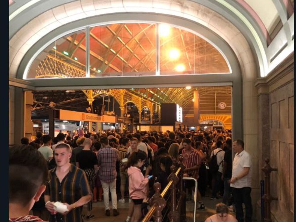 Sydney Rail Chaos: Revellers Blocked From Entering Trains And Locked In ...