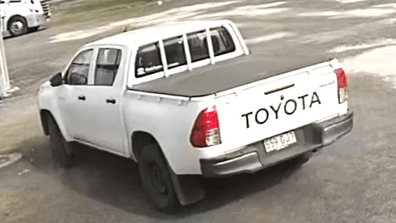 Tayla Spies’ missing Toyota HiLux dual cab ute.