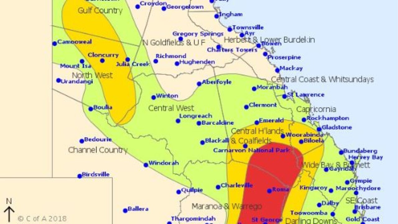 Southeast Queensland Weather: ‘very Dangerous Storms Predicted For ...