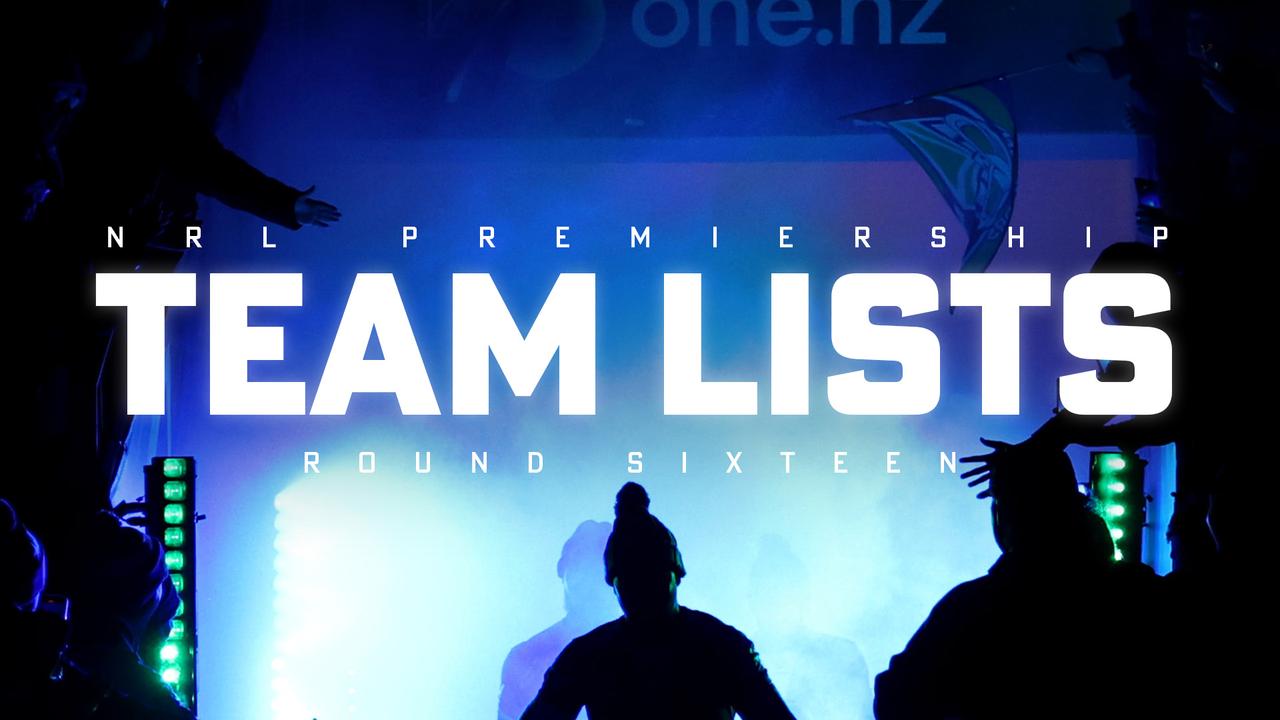 Team Lists Round 16 LIVE!