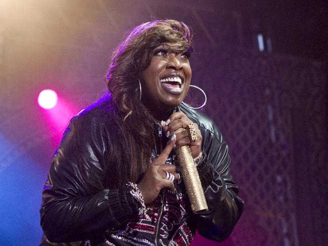 Missy Elliot paid tribute to her fellow musician. Picture: Charles Brewer