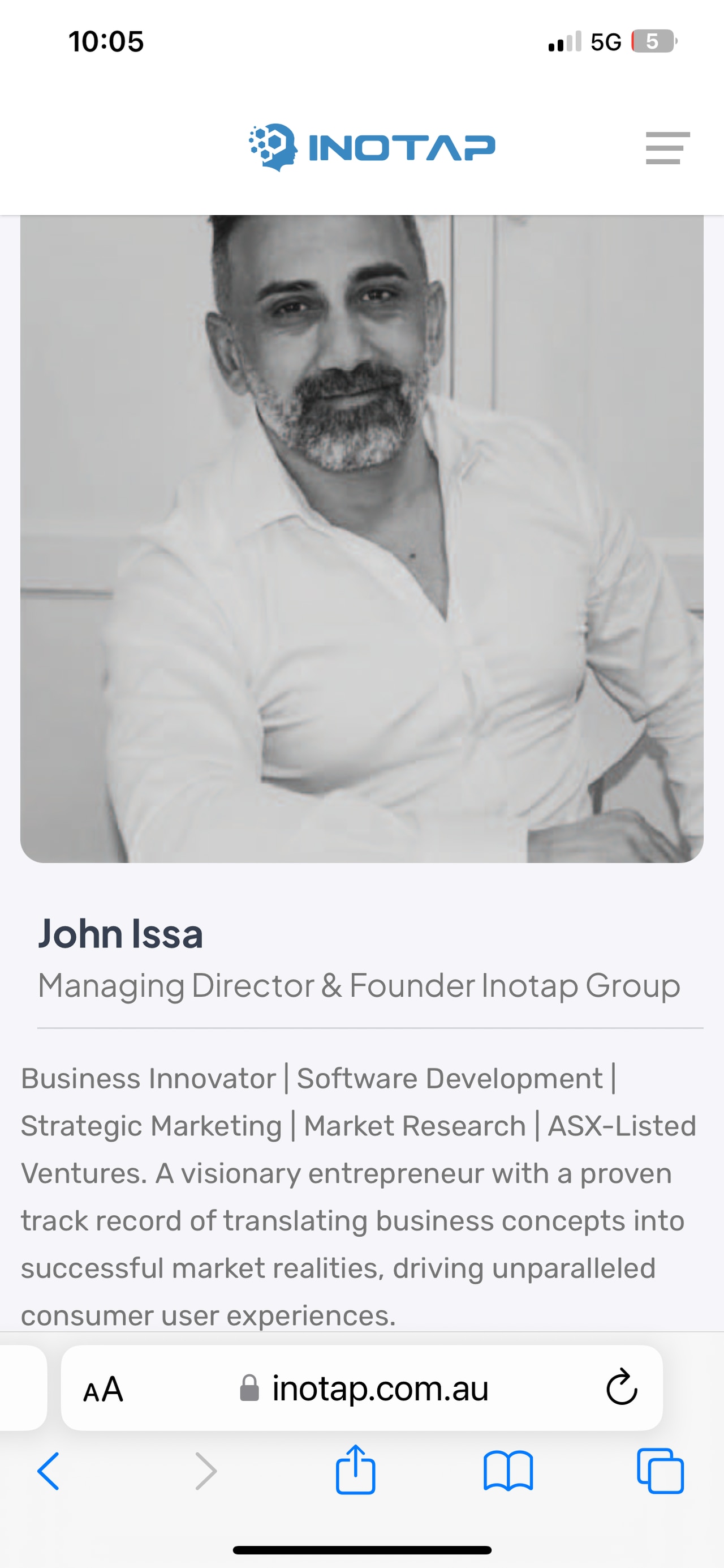 John Issa was the founder of the four collapsed companies. Picture: Supplied