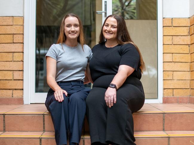 The Daily Telegraph Thursday 24 October 2024Rental Case Study - Saturday Telegraph - SarahSarah Danskin with her roommate Annika Debono. Sarah has purchased a property this year and now is rentvesting. Picture Thomas Lisson