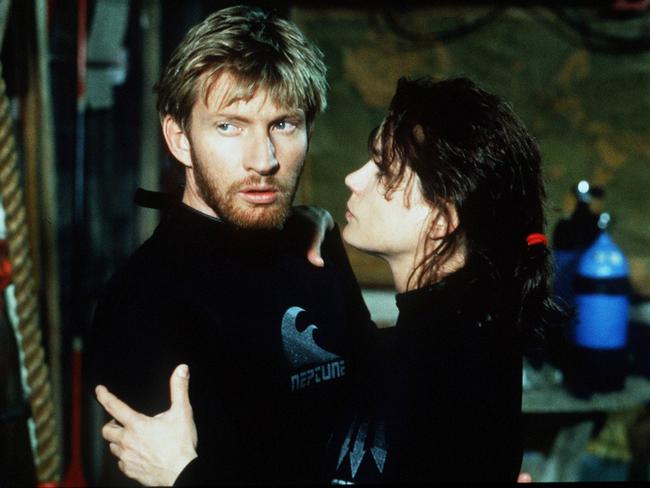 Heart-throb: David Wenham and Sigrid Thornton in the hit TV series Sea Change