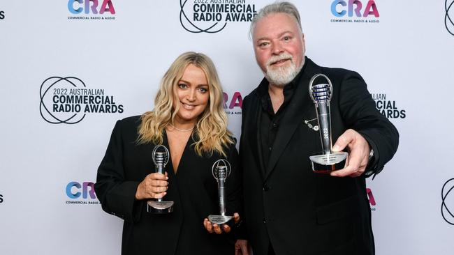 KIIS FM breakfast hosts Jackie "O" Henderson and Kyle Sandilands. Picture: Supplied