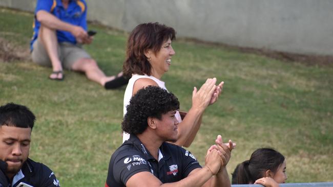 Meninga Cup semi-final action between the Ipswich Jets and Townsville Blackhawks. Saturday April 15, 2023.