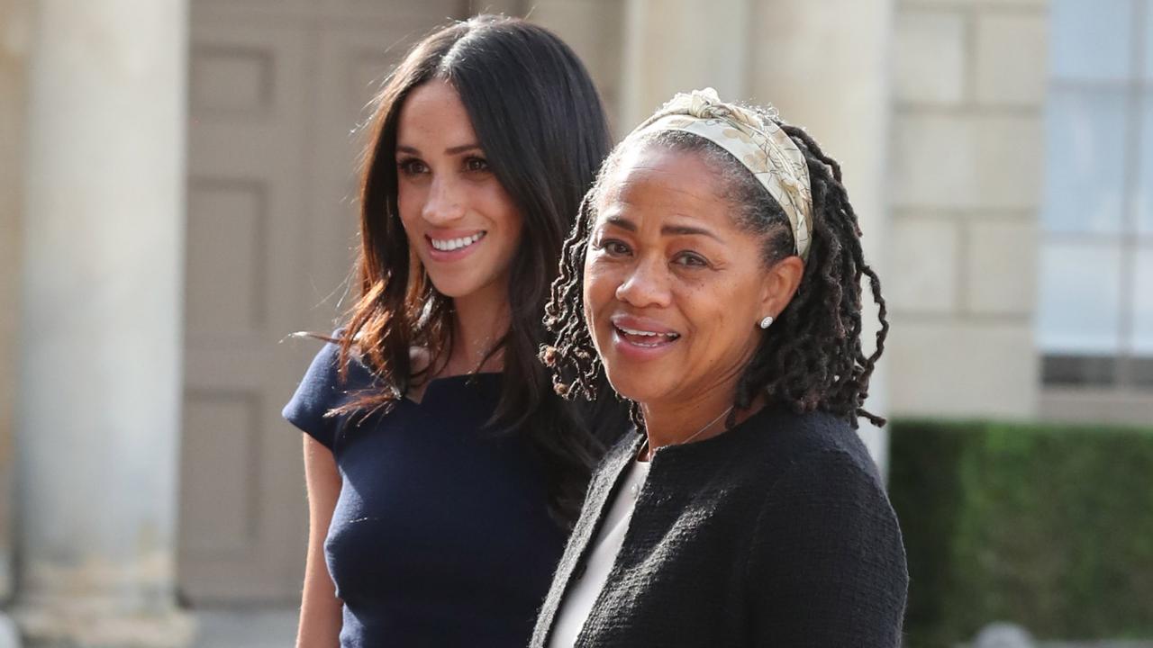 We’d be rethinking our RSVP to Christmas lunch if we were Doria. Photo: Steve Parsons /Pool/Getty Images