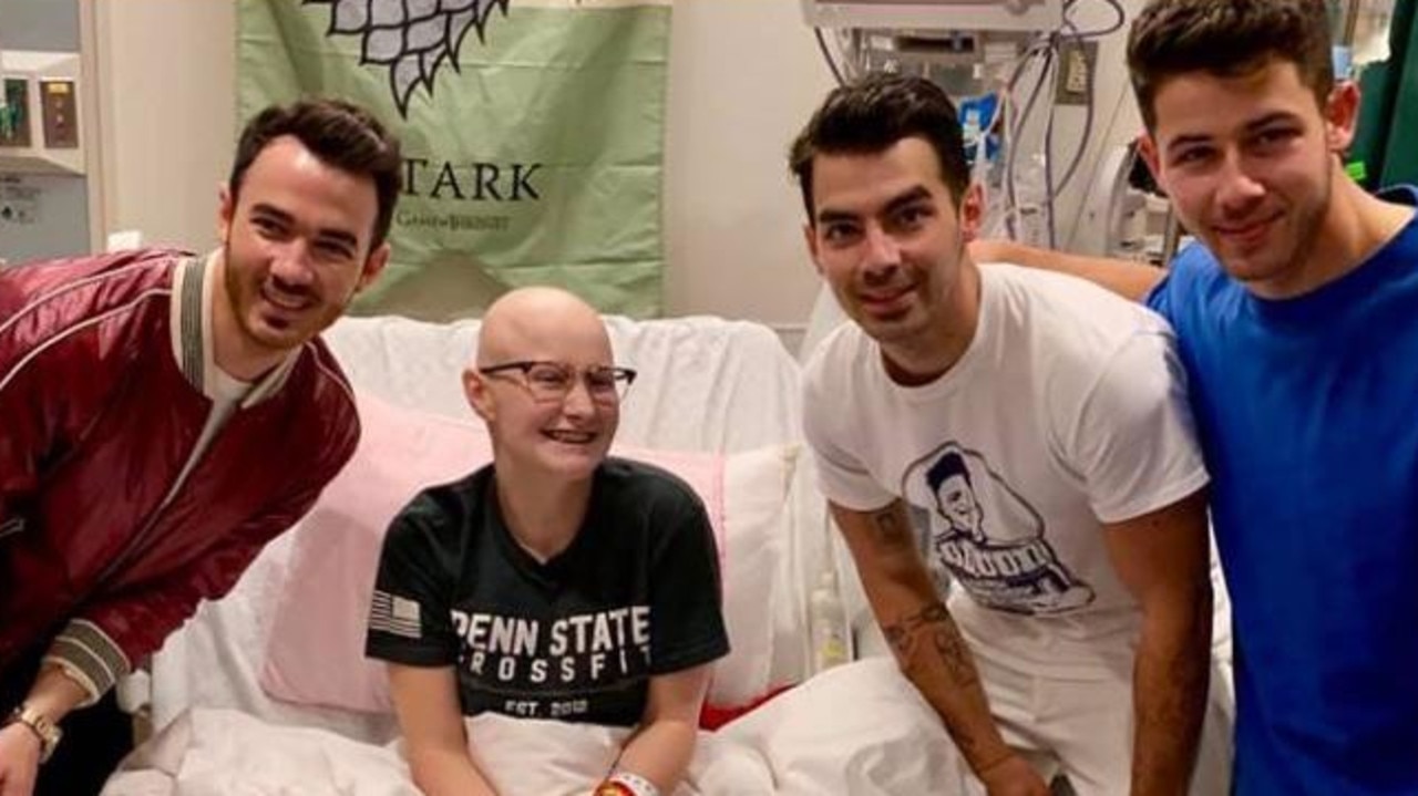 Jonas Brothers Visit Young Cancer Patient After Her Plea Goes Viral