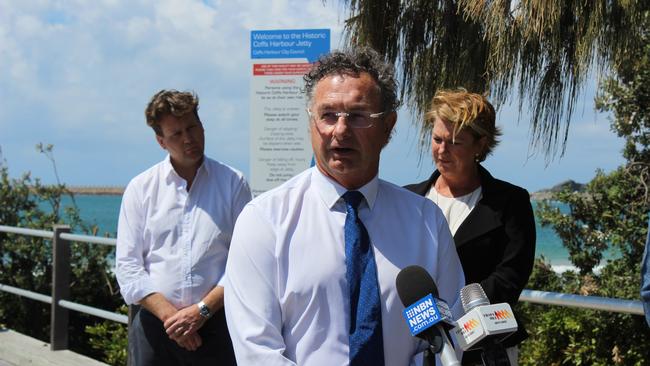 Coffs Harbour mayoral candidate Paul Amos is leading the polls early in the vote count. Picture: Tim Jarrett