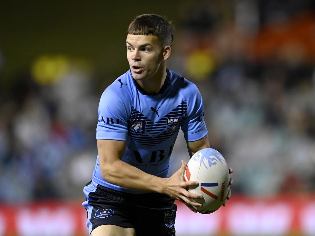 Mitchell Woods during the U19s Origin for NSW.