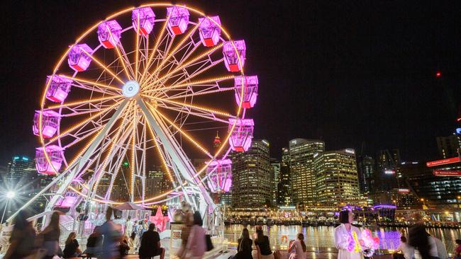 Darling Harbour is hosting Christmas celebrations again this year.